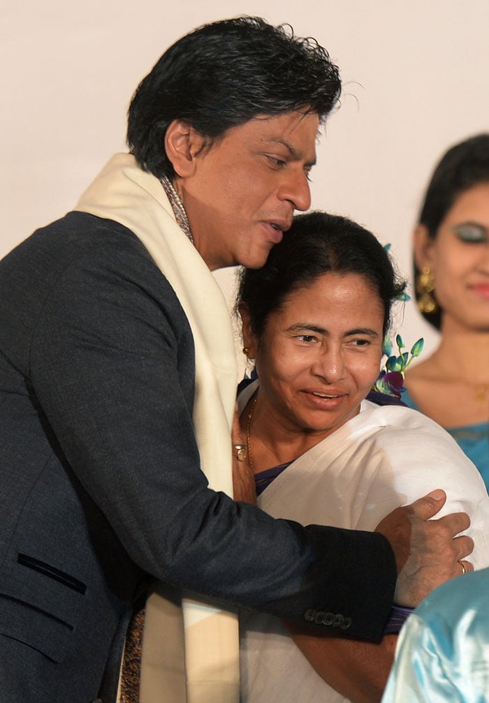 Big B, SRK\'s festive date with Mamata