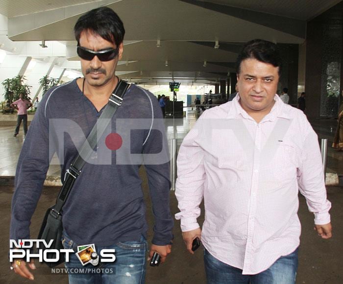 Ajay Devgn at Mumbai airport