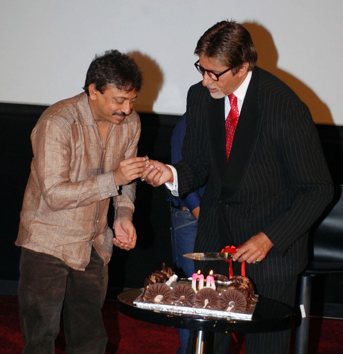 Vistaar Religare Film Fund in association with Cinergy Pictures unveiled the theatrical trailer of the highly-anticipated film <em>Rann</em> on Saturday October 10 at PVR, Juhu. It was a salute to icon Amitabh Bachchan who has enthralled audiences across the globe over the last four decades, and continues to do so even today. (Photo: AFP)