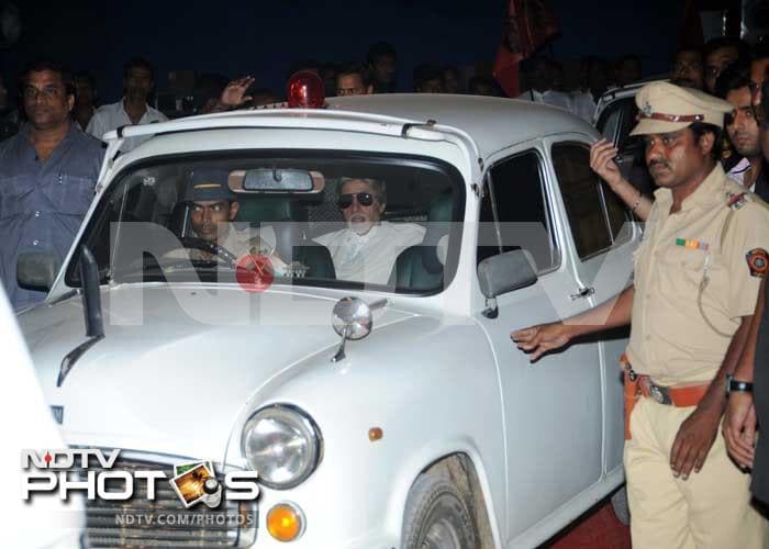 Big B, Sanjay Dutt, Rana Daggubati at Department press conference