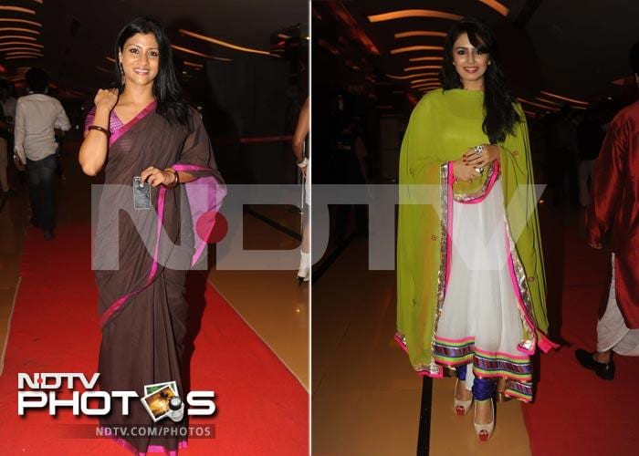 Striking ladies: Konkona Sen and Huma Qureshi.