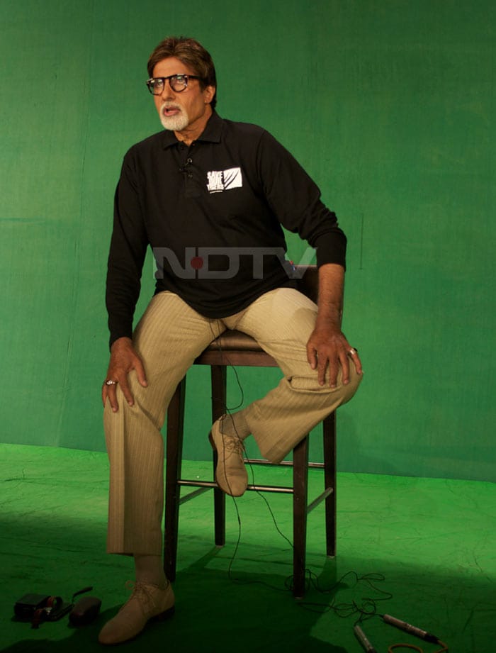 Amitabh Bachchan is the brand ambassador for the campaign. (Photo: Rajnish Jena)