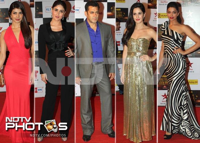 A-list red carpet at Big Star Awards