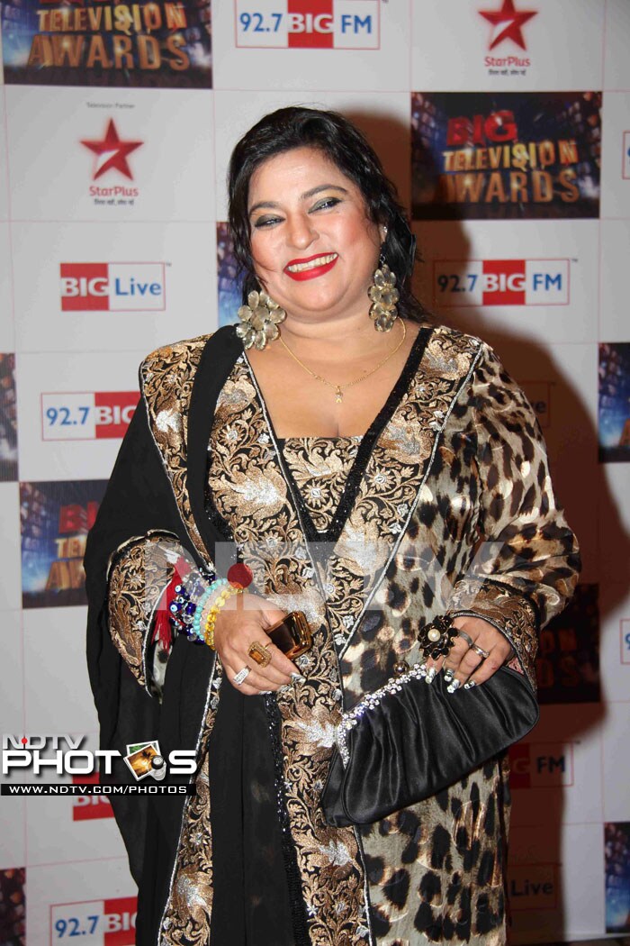 Actress Dolly Bindra is all smiles.