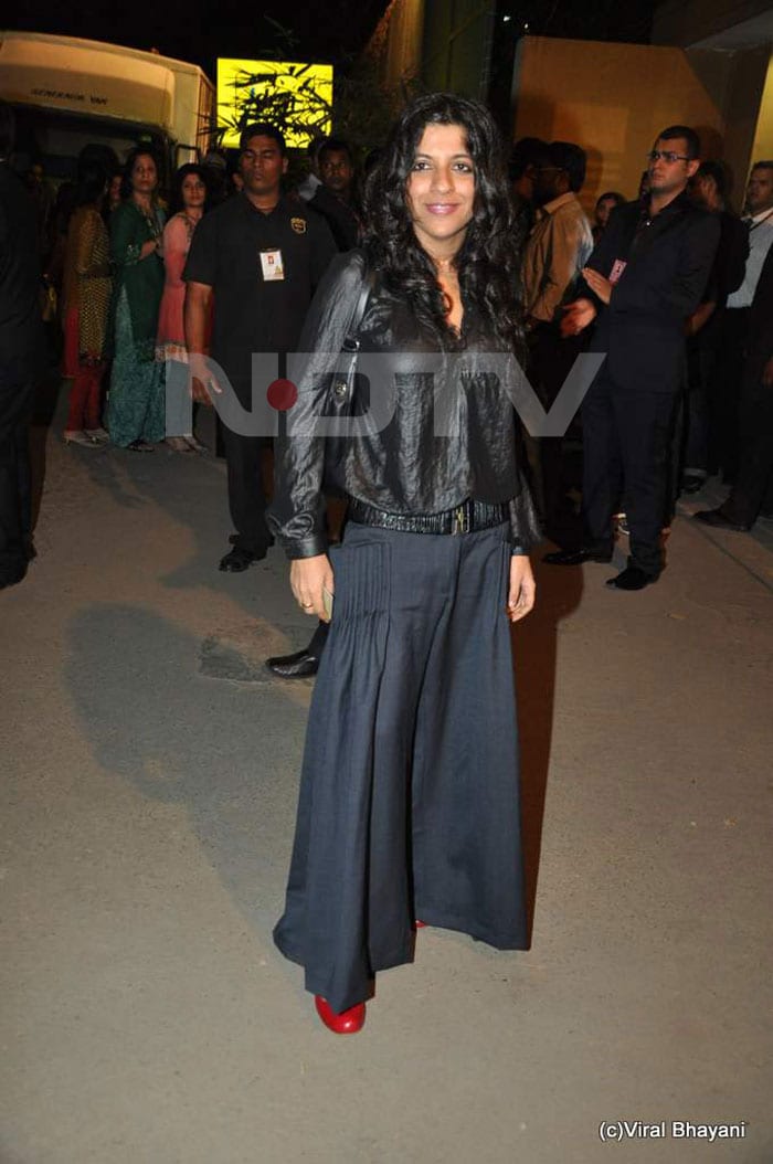 Zoya Akhtar at the event.