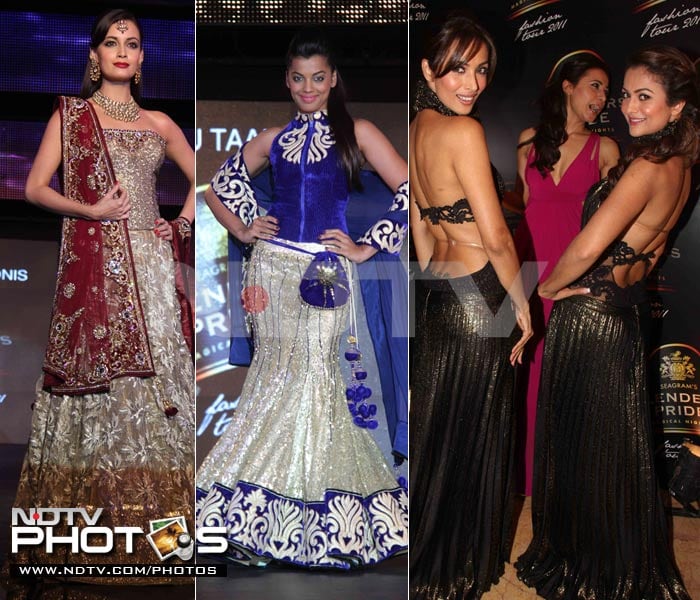 Malaika-Amrita, Dia steal the show