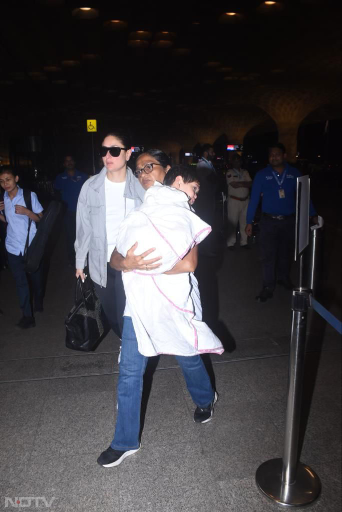 Blockbuster Airport Spotting: Kareena Kapoor, Saif Ali Khan And Others