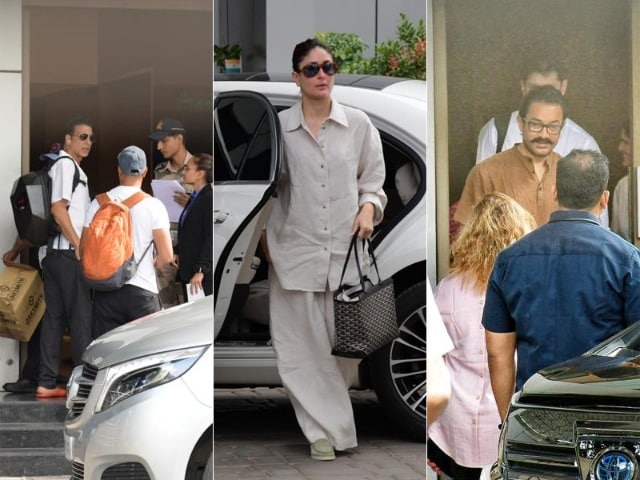 Photo : Blockbuster Airport Spotting: Kareena, Aamir, Akshay And Other Stars