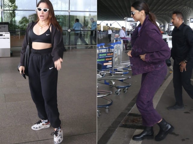 Photo : Blockbuster Airport Spotting: Deepika, Tamannaah And Others
