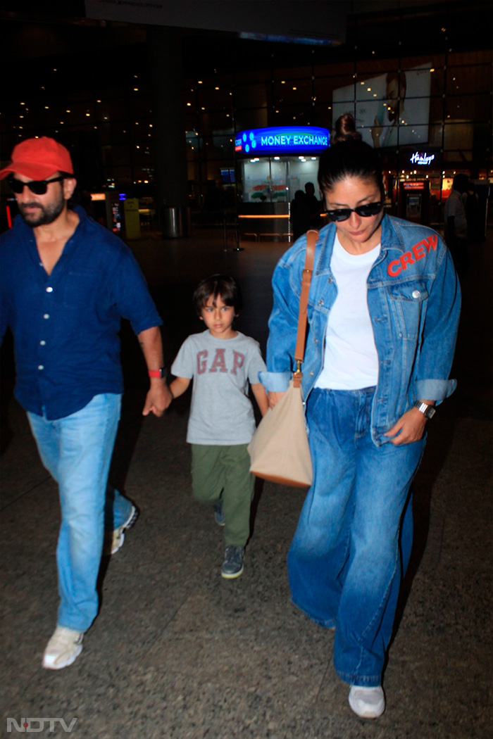 Blockbuster Airport Spotting: Kareena Kapoor With Fam And Priyanka Chopra