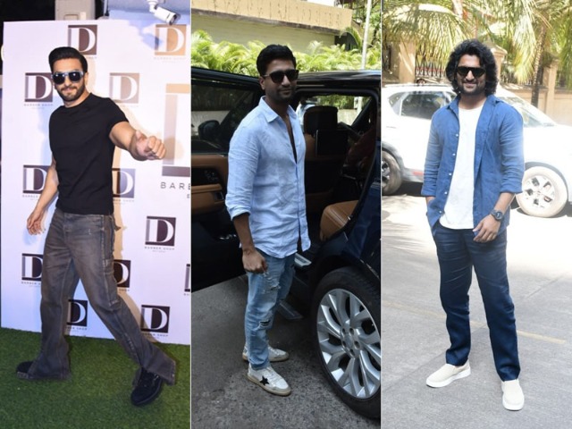 Blockbuster Celeb Spotting: Ranveer Singh, Vicky Kaushal, Nani And Others