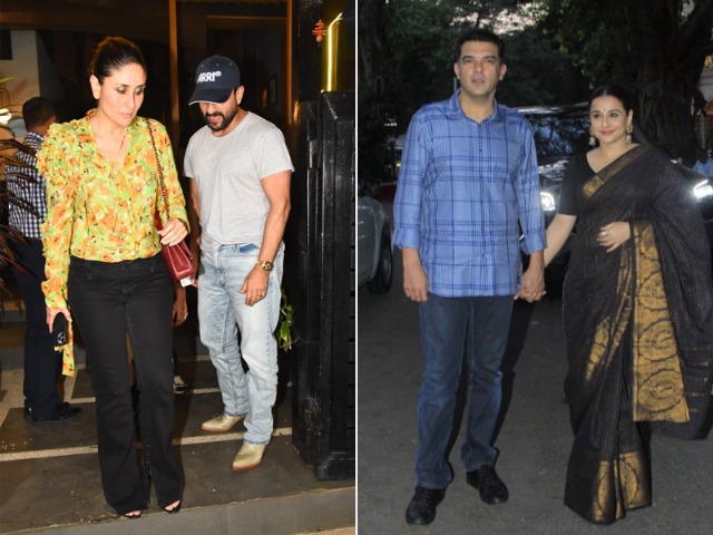 Blockbuster Celeb Spotting: Kareena-Saif, Vidya-Siddharth And Others