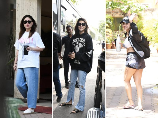 Blockbuster Celeb Spotting: Kareena Kapoor, Malaika Arora, Kriti Sanon And Others