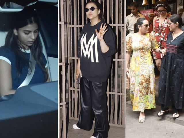 Photo : Blockbuster Celeb Spotting: Suhana Khan, Rani Mukerji, Parineeti Chopra And Others
