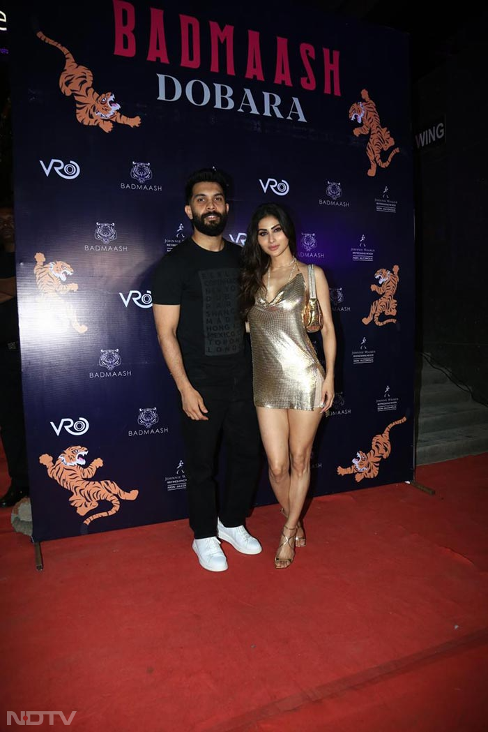 Mouni Roy and husband Suraj Nambiar pictured at the launch event. (Image courtesy: Varinder Chawla)