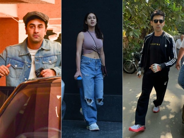 Photo : Blockbuster Celeb Spotting: Ranbir Kapoor, Sara Ali Khan And Kartik Aaryan