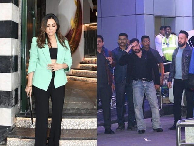 Photo : Blockbuster Spotting: Gauri Khan, Salman Khan And Other Celebs