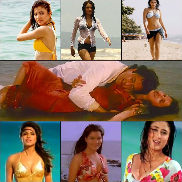 Bollywood's beach beauties