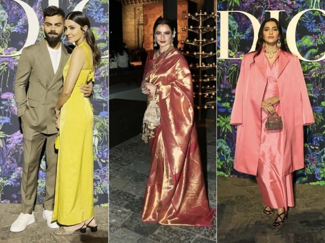 Photo : Bollywood For Dior: Rekha, Anushka, Sonam And Others Dressed To Impress