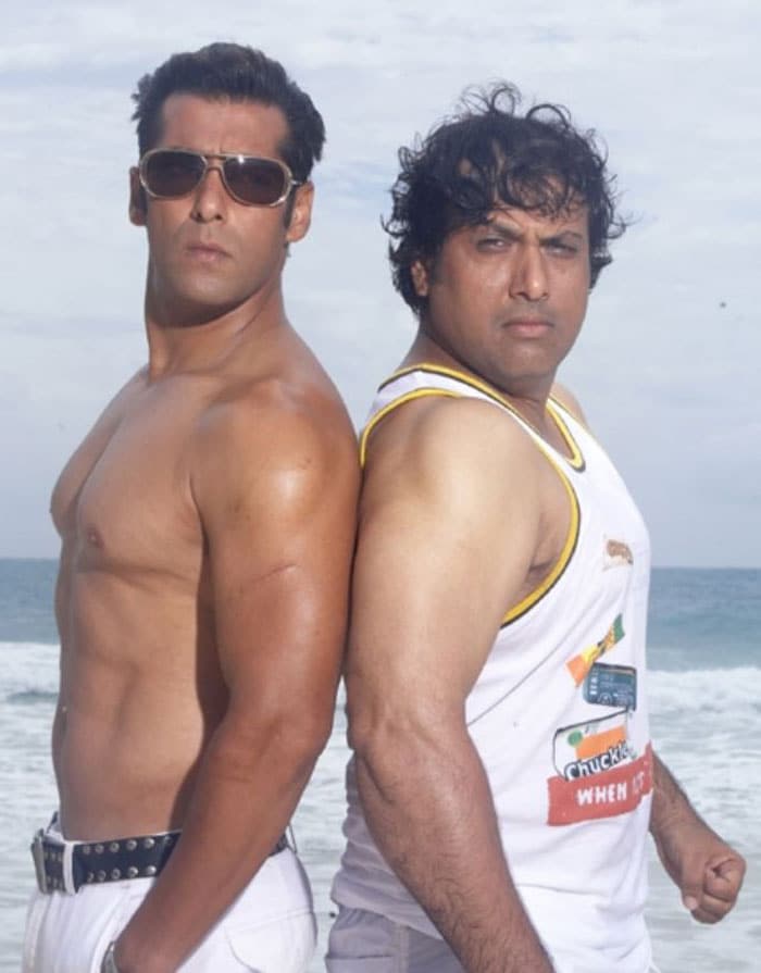 Salman- Govinda: Grapevine had it that Govinda was upset with Salman Khan because the latter didn't offer any help in launching Govind'a daughter's career in Bollywood. But the two have patched up now and will be seen together in <i>Partner 2</i>.