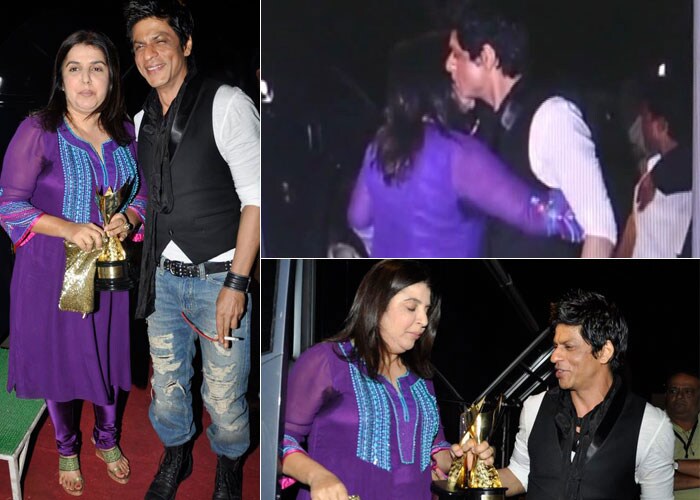 Friendship turned sour for Shah Rukh Khan and Farah Khan when the latter's Tees Maar Khan went the 'khiladi' way and treaded on the forbidden. But Apsara Awards and the King's heartfelt apology on Koffee With Karan brought the two back together. All's well that ends well!<br><br>
It's not unusual in Bollywood, many stars who didn't see eye to eye at one point of time, have buried the hatchet. Here's a look?