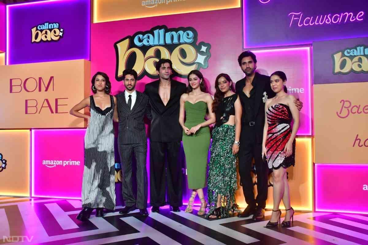 Ananya Panday, Karan Johar, Sara Ali Khan and other celebs at Call Me Bae's Screening (Image Courtesy: Varinder Chawla)