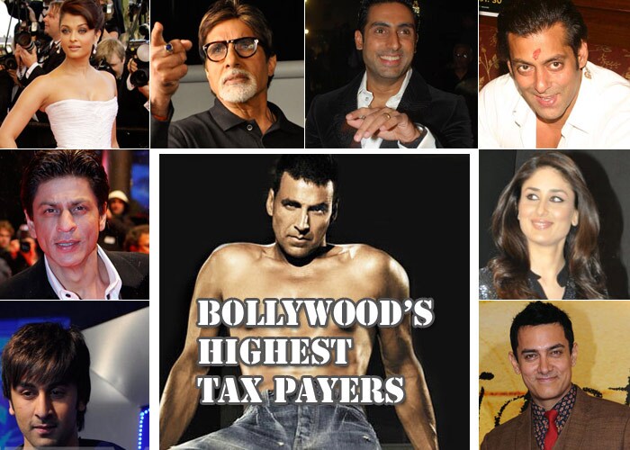 Bollywood\'s highest tax payers