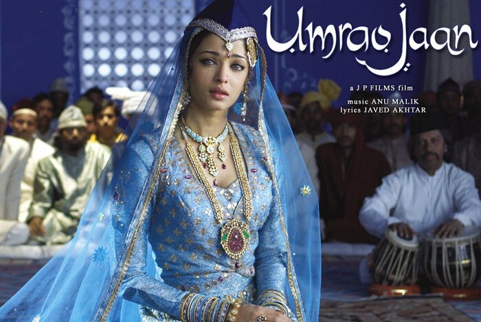 Bedazzled: Ash was easy on the eyes in her period costumes from <i>Umrao Jaan</i>(2006).