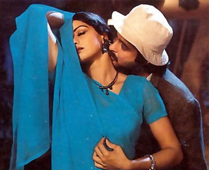 S For Style: <i>Mr India</i> may have been about the eponymous hero but it was Sridevi's blue sari that stole the show.