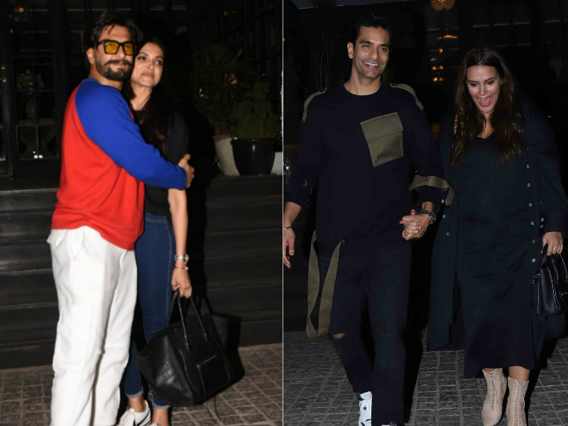 Deepika-Ranveer, Neha-Angad, Soha-Kunal: Couples' Night Out