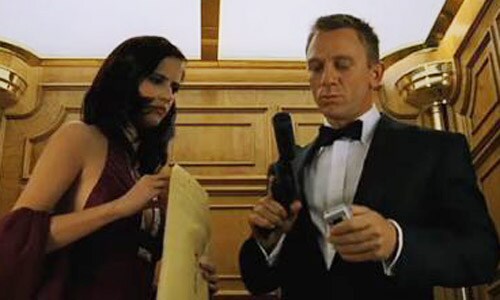 <B>Vital</b>: In the upcoming Bond flick, Daniel Craig has sought to implement some changes, and reducing technology and gadgets is one such change. A mobile phone hardly counts as a gadget any more, but this one has features like a vital sign reading monitor, that would report back to the headquarters if all was not well.