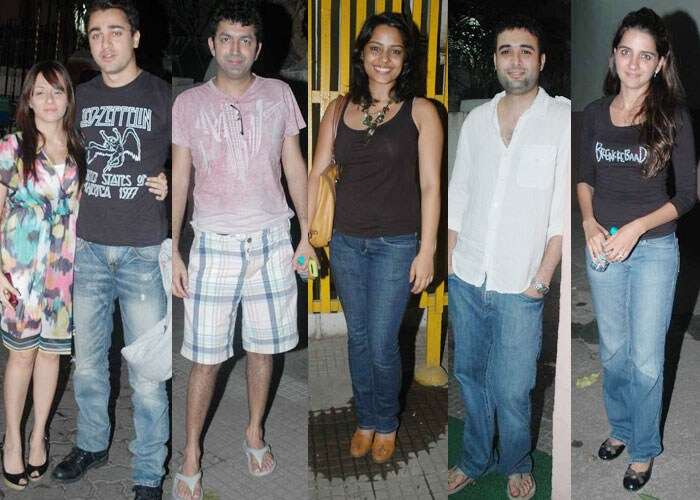 Stars at the screening of Break Ke Baad