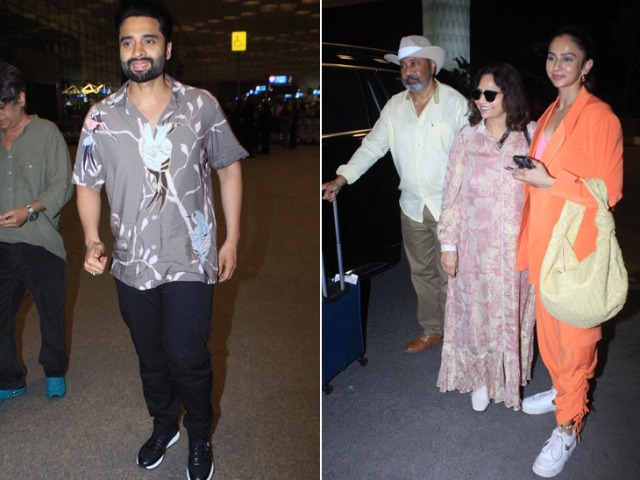 Bride-To-Be Rakul Preet Singh With Her Fam And Jackky Bhagnani Fly Out To Goa Ahead Of Their Wedding