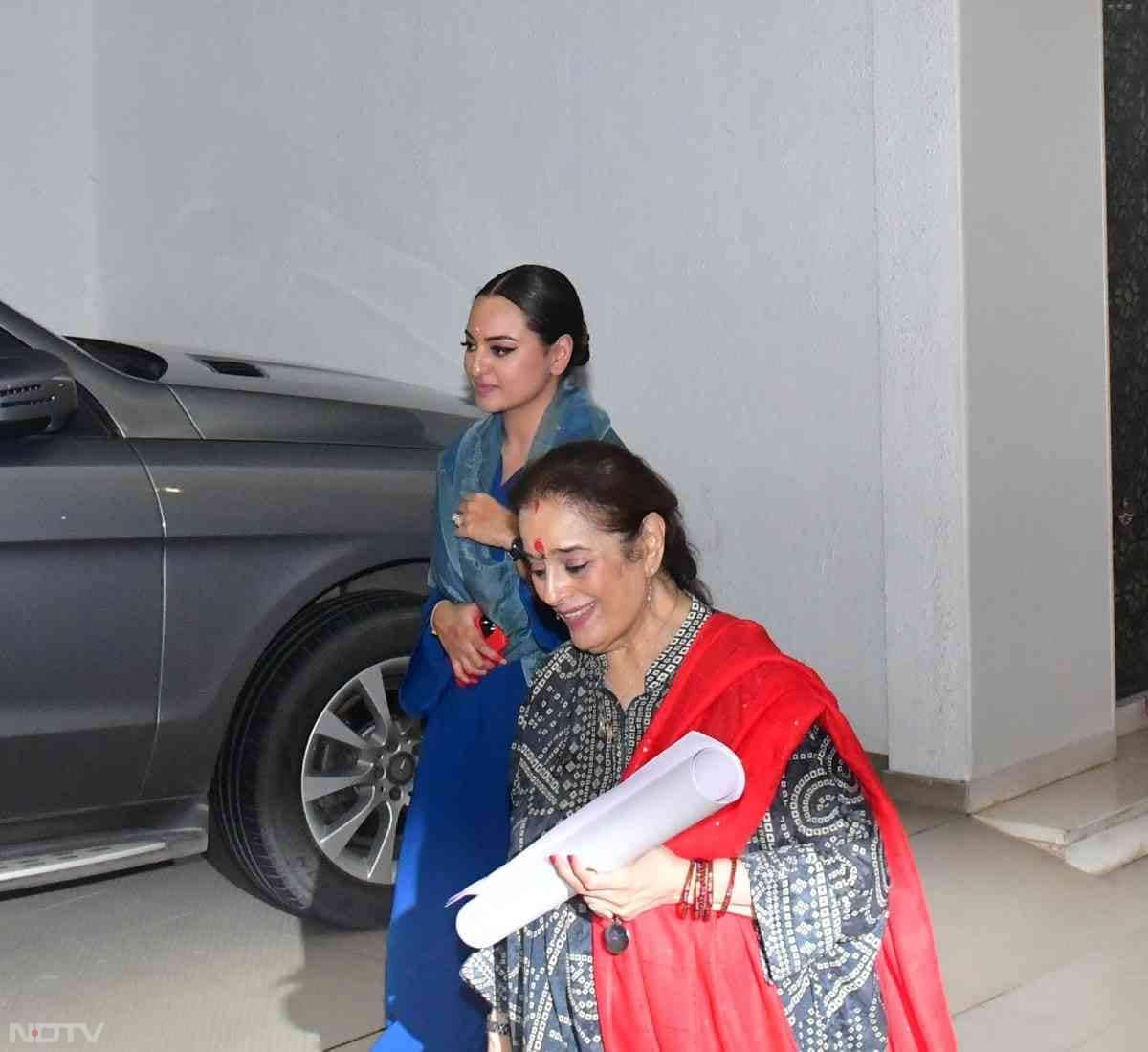 Bride-To-Be Sonakshi Sinha Paints The Town Blue Ahead Of Her Wedding
