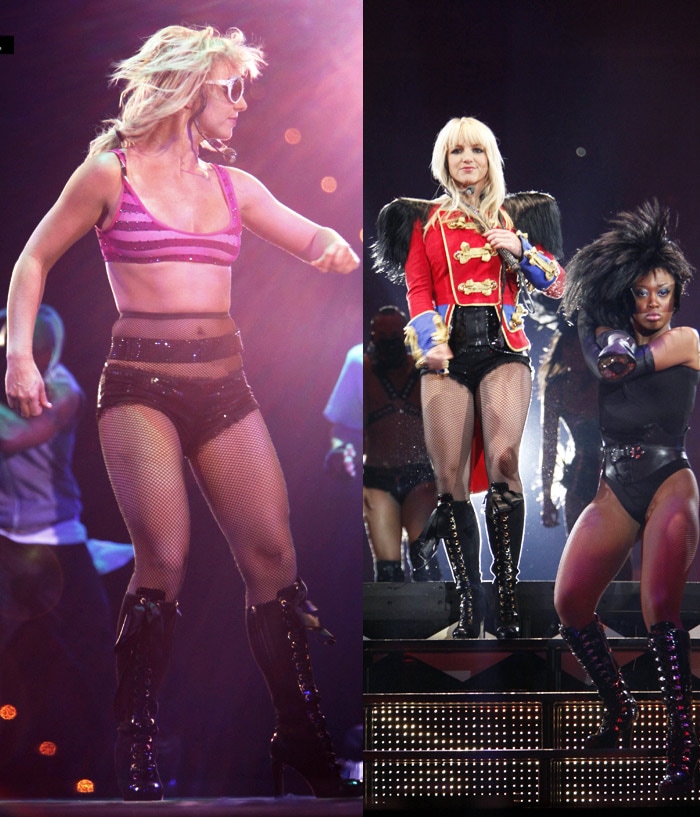Britney blows hot Down Under