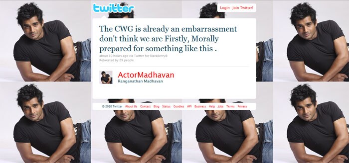 Bollywood tweets angst over CWG mess