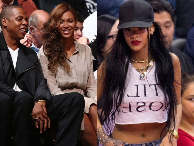 Photo : With Beyonce, Rihanna Around, Who's Watching the Ball?