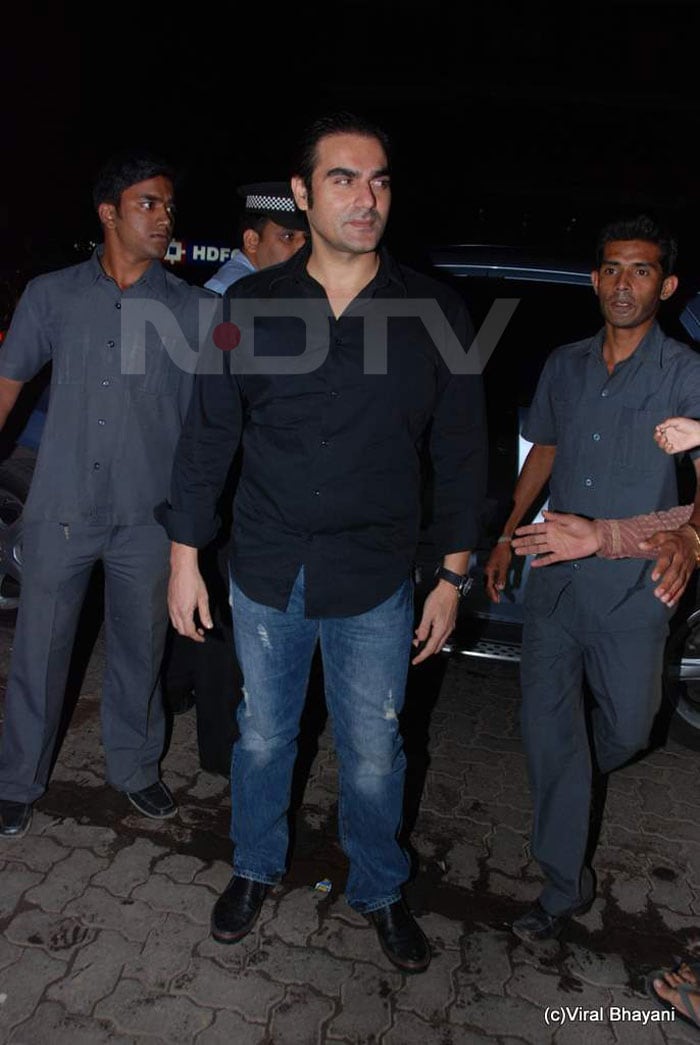 Big Brother's Watching: We got a dirty picture of Arbaaz Khan giving a dirty look.