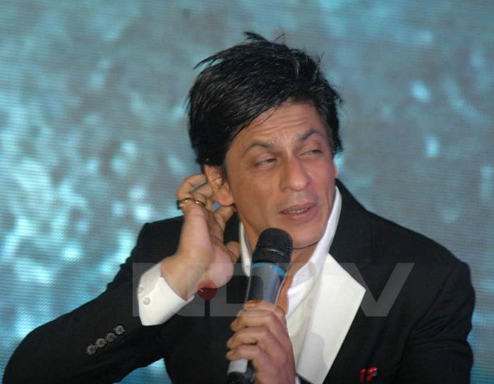 Shah Rukh stumped ? can you repeat the question?