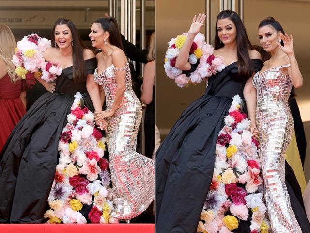 Cannes 2022: OGs Aishwarya Rai Bachchan And Eva Longoria Lit Up The Red Carpet