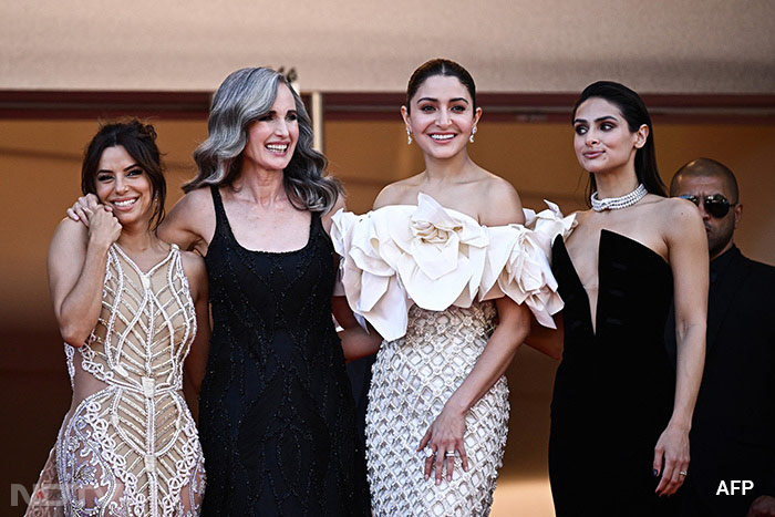 Cannes 2023: Anushka And Andie Macdowell Were Definition Of Yin-Yang On The Red Carpet