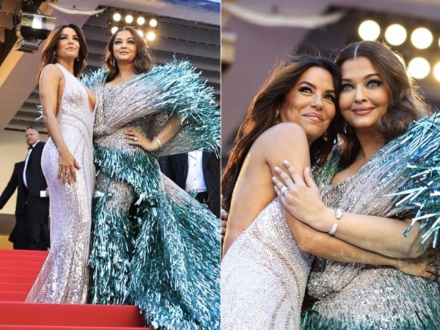 Photo : Cannes 2024: Aishwarya Rai Bachchan And Eva Longoria's Red Carpet Reunion