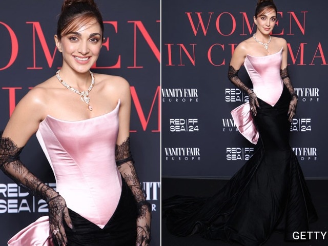 Photo : Cannes 2024: Kiara Advani Stuns In An Off-Shoulder Gown At Gala Dinner