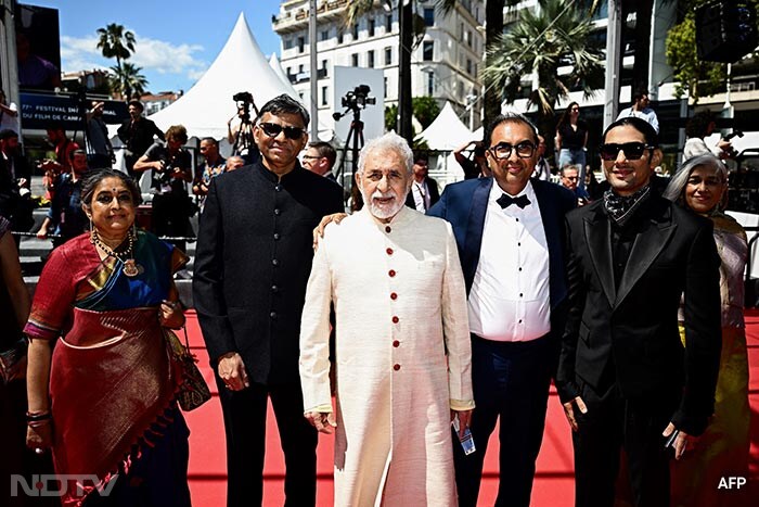 Cannes 2024: Naseeruddin And Ratna Pathak Shah, Prateik Babbar Attend The Screening Of Manthan