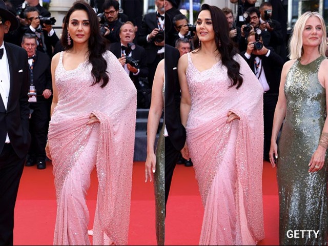 Cannes 2024: Preity Zinta Stole The Show In A <i>Saree</i> Cannes 2024: Preity Zinta Stole The Show In A <i>Saree</i>