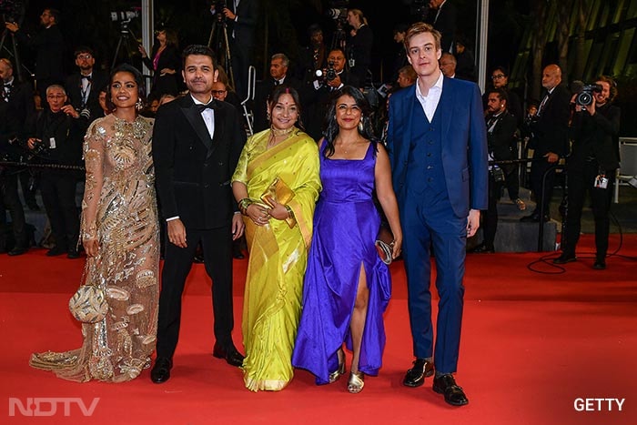 Shahana Goswami walked the red carpet at the screening of <i>The Substance</i>. (Image courtesy: Getty)