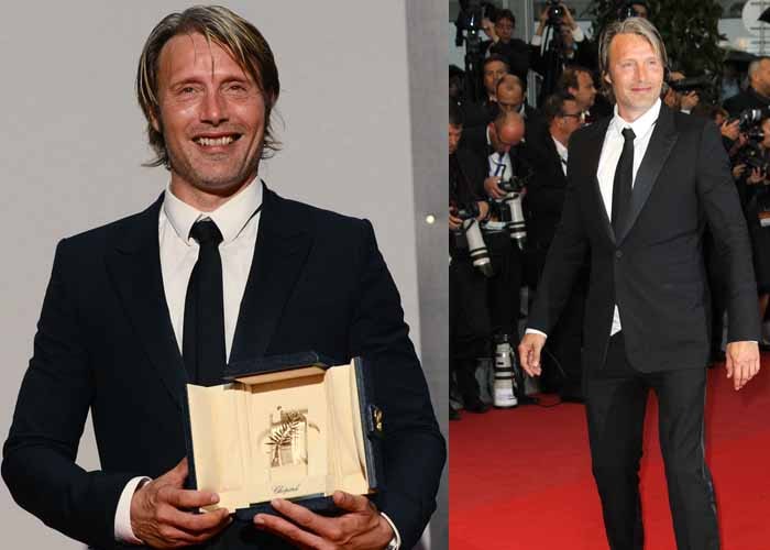 Danish heartthrob Mads Mikkelsen won the Best Actor award for his potrayal of a man ostracized by his small-town community when he is accused of child abuse in the movie <i>The Hunt</i>. Mikkelsen is familiar to Hollywood watchers as Daniel Craig's nemesis in <i>Casino Royale</i>.