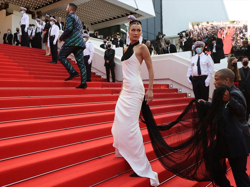 Photo : The Return Of The Cannes Red Carpet: Bella Hadid Leads Fashion Pack