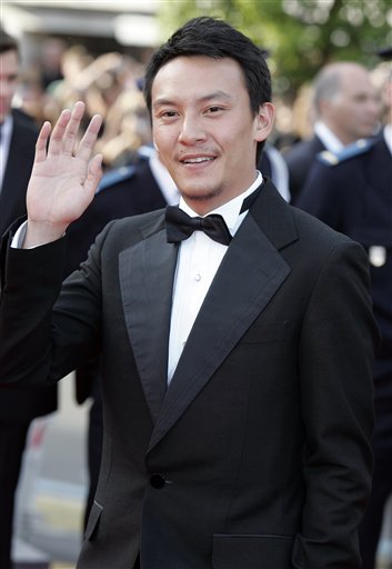 Taiwan actor Chen Chang arrives for the screening of the film My Blueberry Nights, at the 60th International film festival in Cannes.