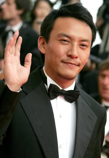 Taiwanese actor Chen Chang arrives for the screening of the film My Blueberry Nights, at the 60th International film festival in Cannes.